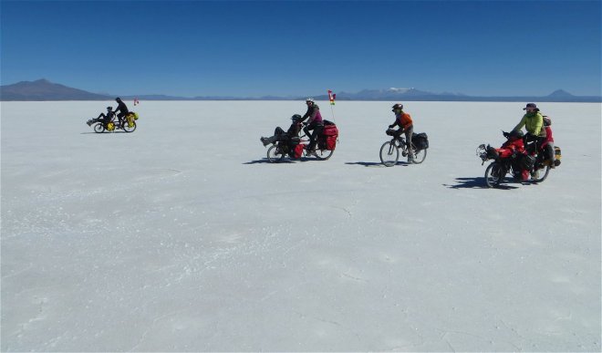 Dénivellée du jour 0 m. Distance parcourue : 76 km